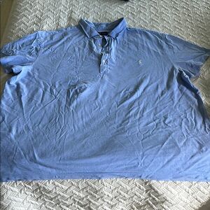 Ralph Lauren Blue Polo Shirt Classic Design
